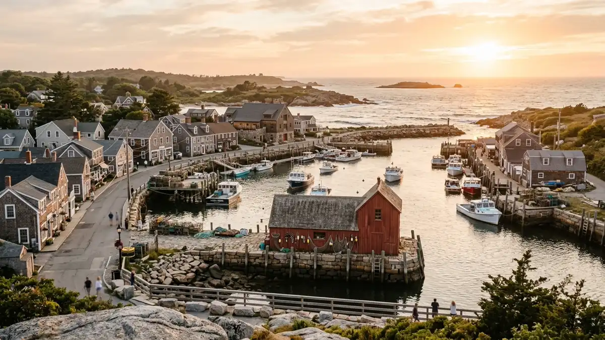 Public restroom locations mapped in Rockport, Massachusetts — 26 facilities across zip codes 01966