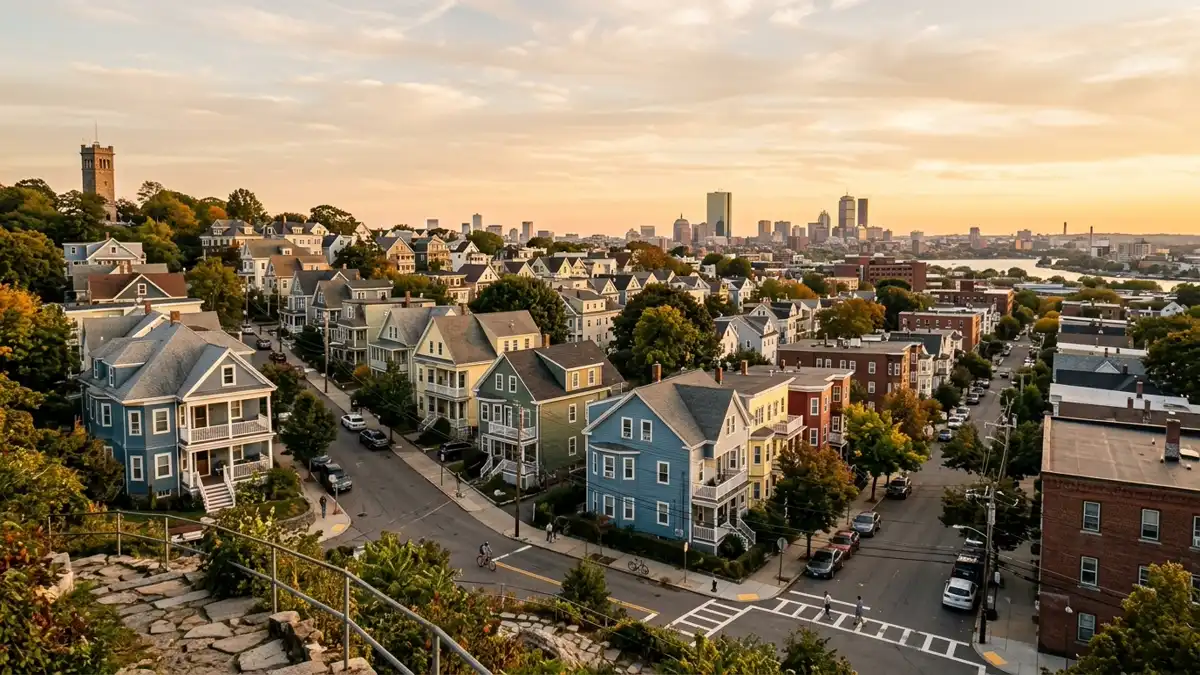 Public restroom locations mapped in Somerville, Massachusetts — 12 facilities across zip codes 02145