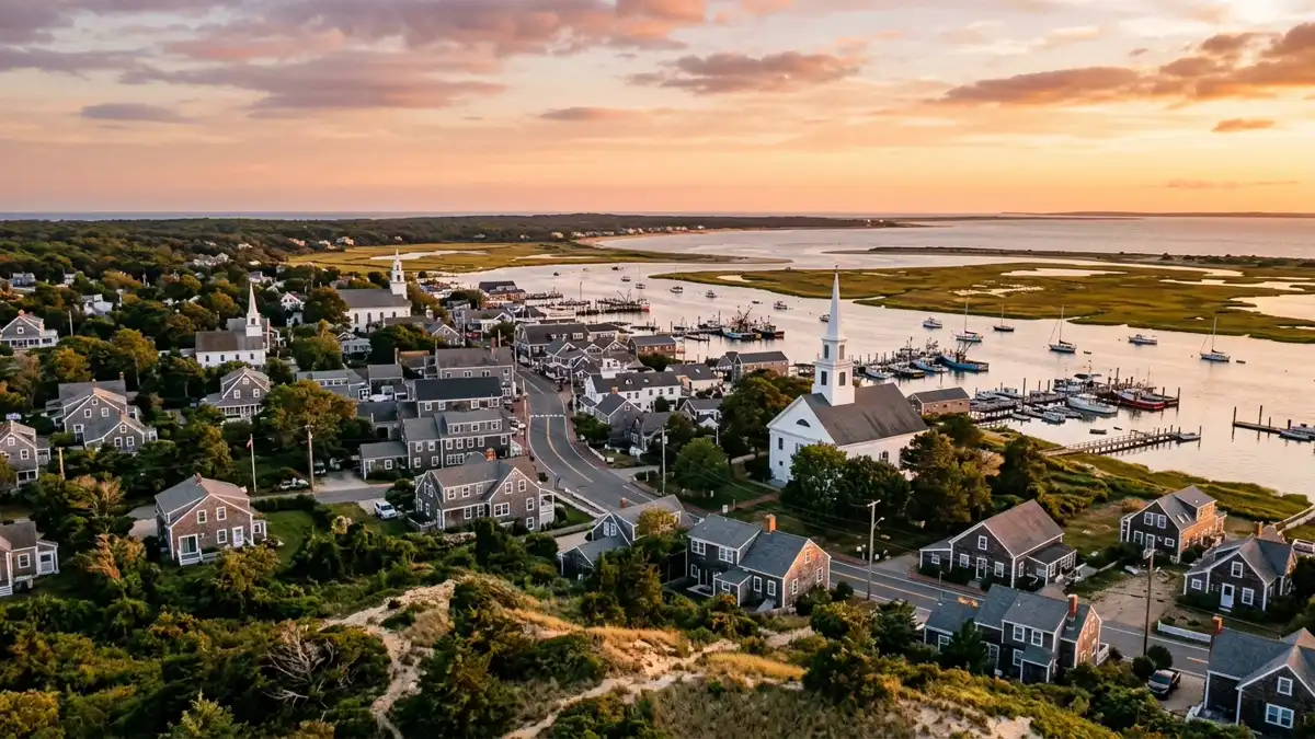 Public restroom locations mapped in Wellfleet, Massachusetts — 60 facilities across zip codes 02651, 02663, 02667