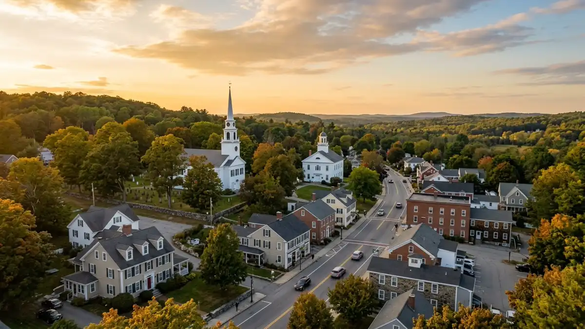Public restroom locations mapped in Westford, Massachusetts — 22 facilities across zip codes 01886