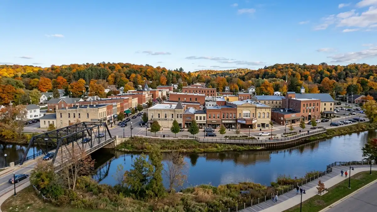 Public restroom locations mapped in Allegan, Michigan — 2 facilities across zip codes 49010