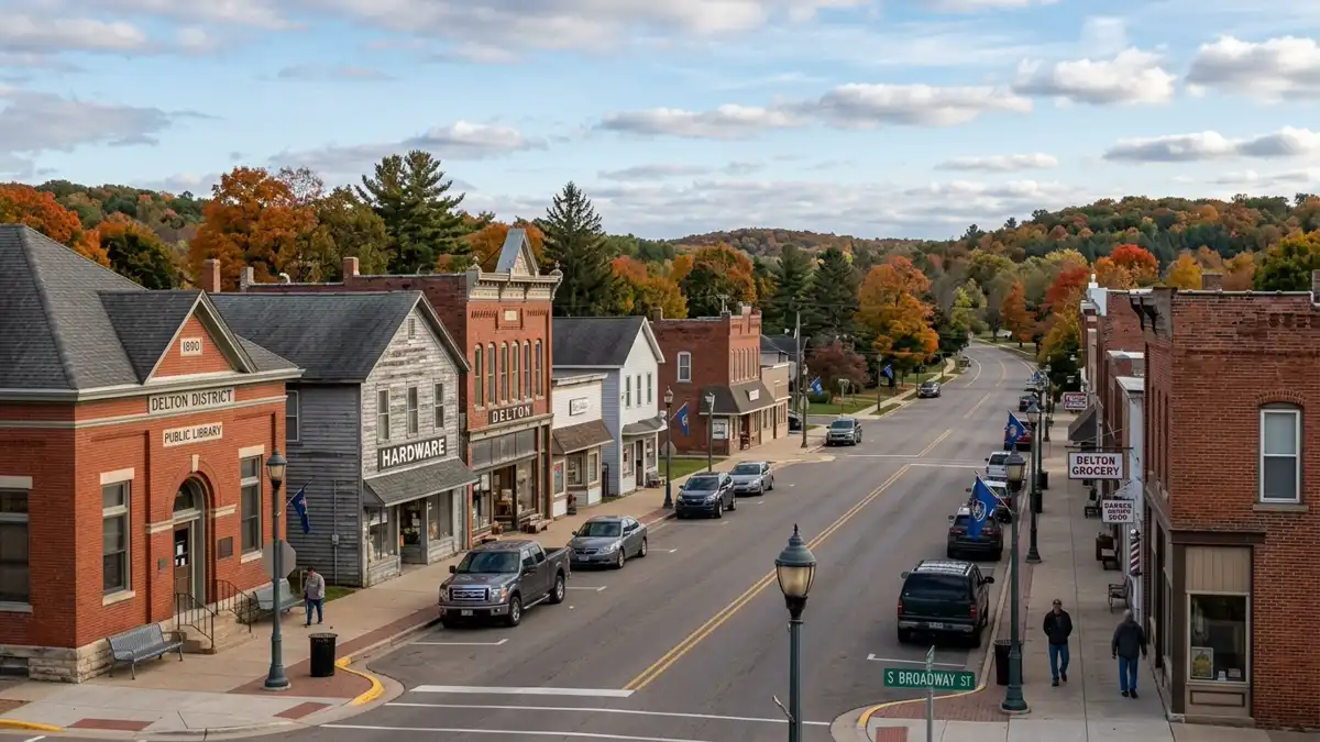 Public restroom locations mapped in Barry Township, Michigan — 3 facilities across zip codes 49060