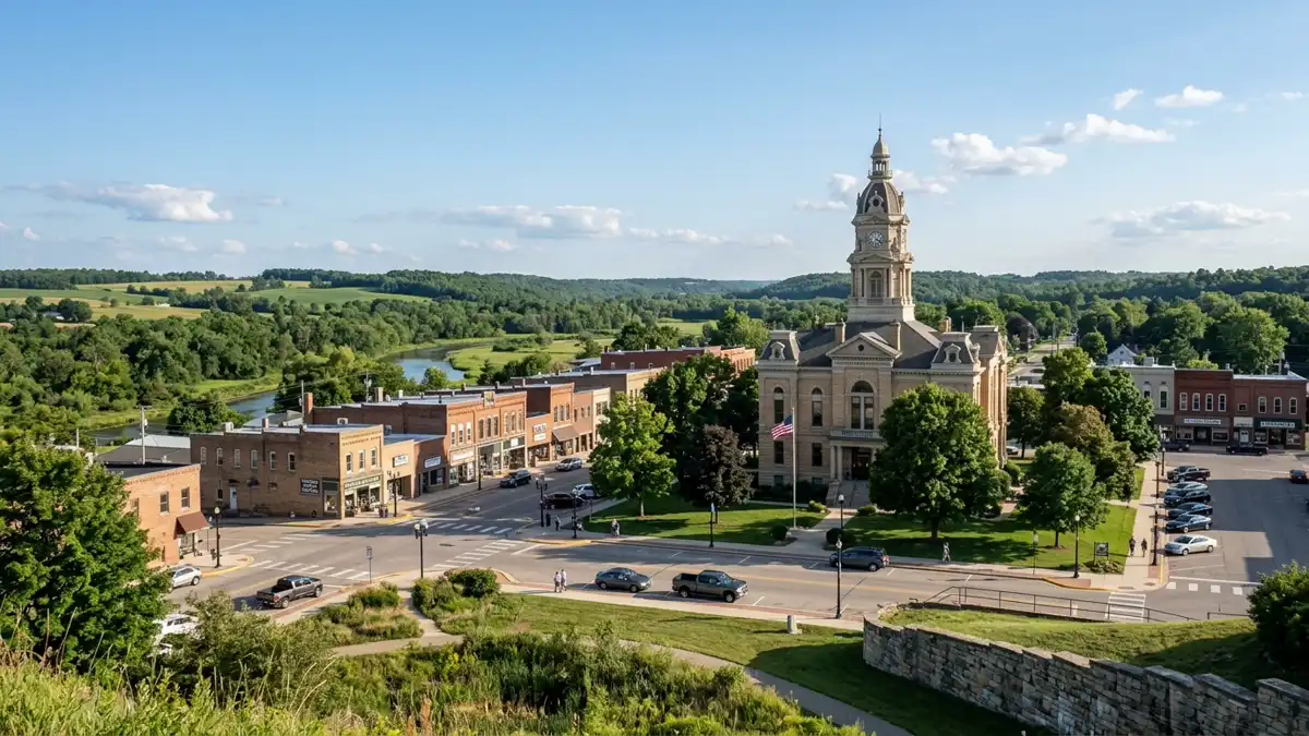 Public restroom locations mapped in Caro, Michigan — 5 facilities across zip codes 48723