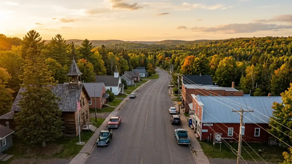 Public restroom locations mapped in Duncan Township, Michigan — 1 facilities across the city