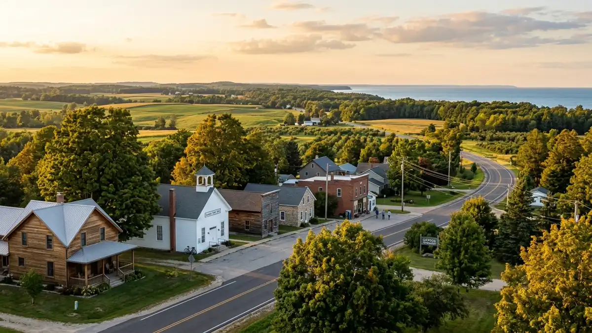 Public restroom locations mapped in Ganges Township, Michigan — 5 facilities across the city