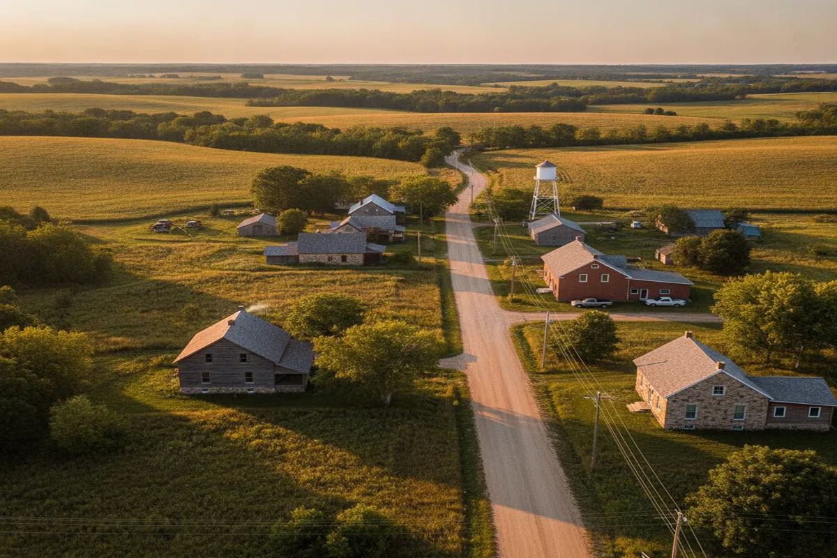 Public restroom locations mapped in Aastad Township, Minnesota — 1 facility across zip codes 56590