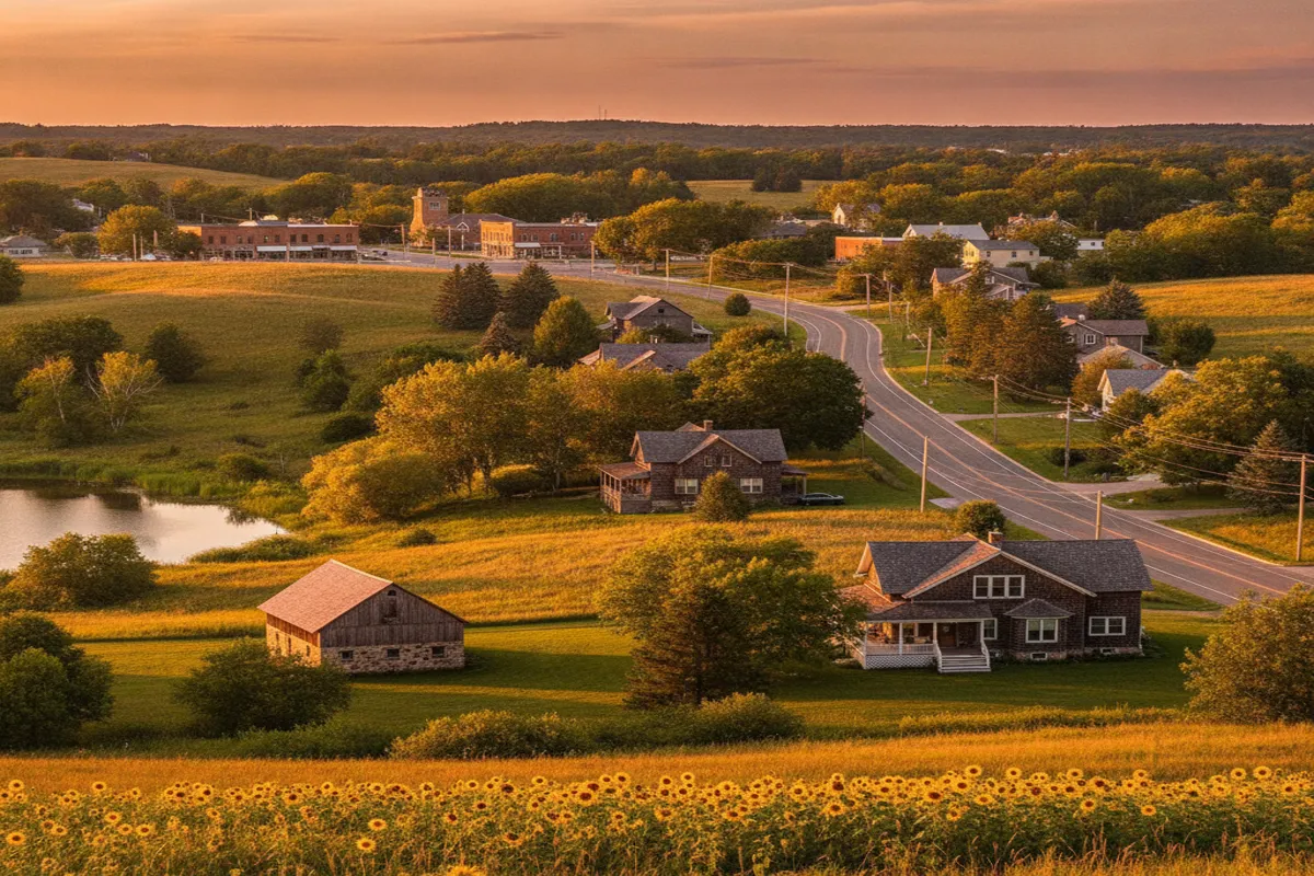 Public restroom locations mapped in Baytown Township, Minnesota — 4 facilities across zip codes 55082