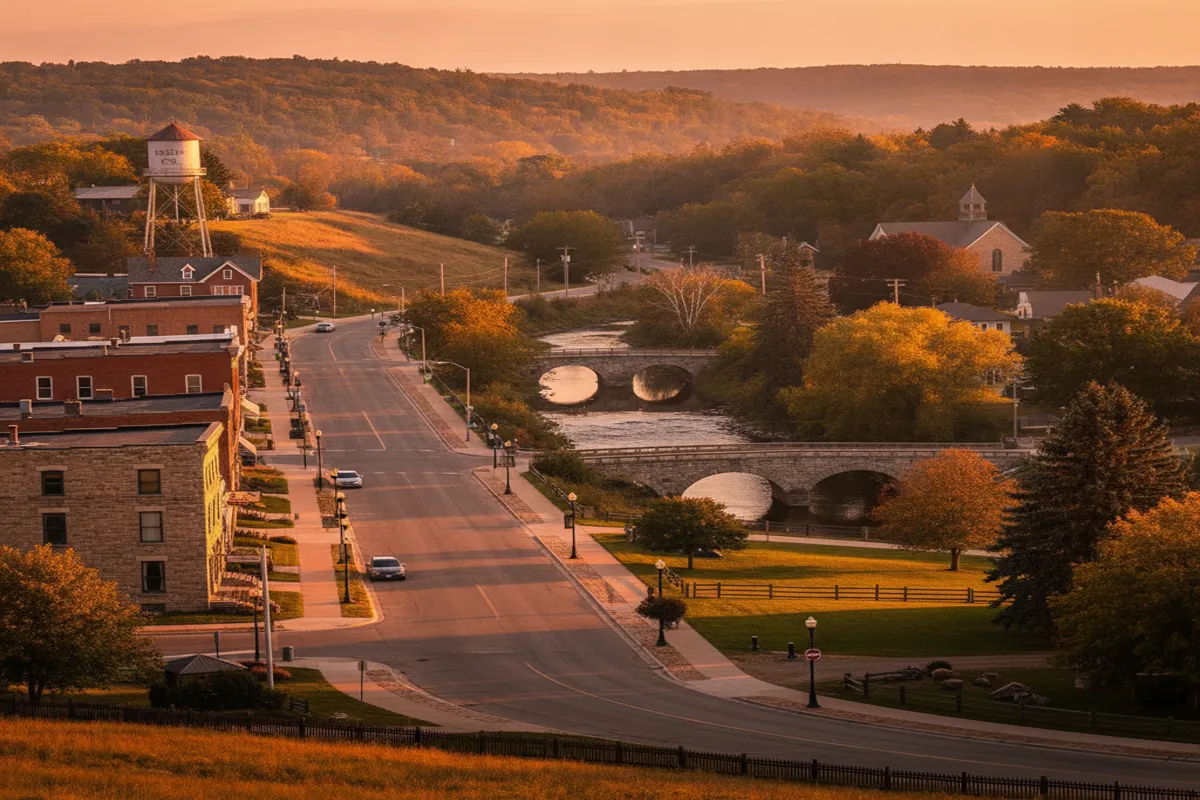 Public restroom locations mapped in Cannon Falls, Minnesota — 6 facilities across zip codes 55009