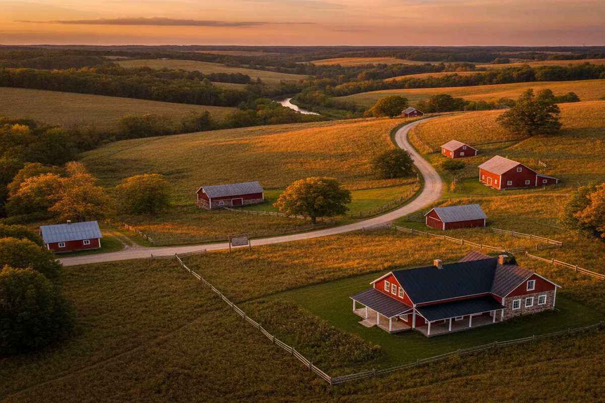 Public restroom locations mapped in Denmark Township, Minnesota — 25 facilities across zip codes 54016