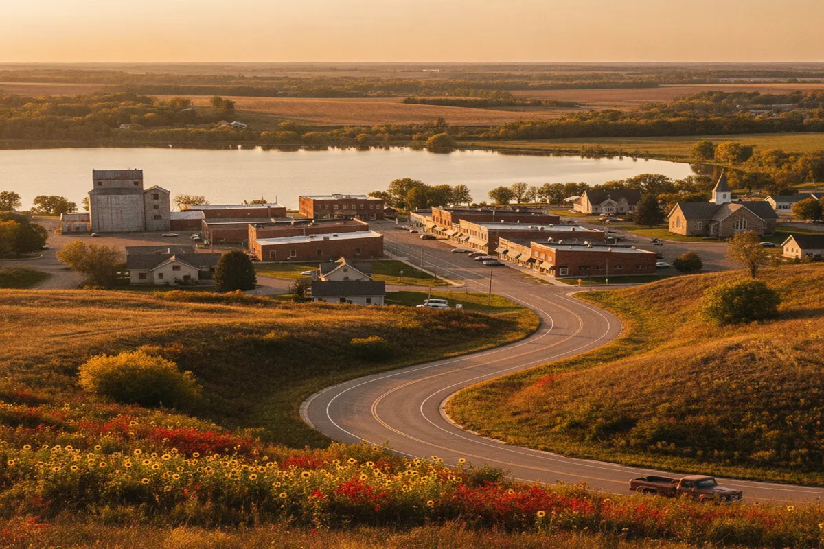 Public restroom locations mapped in Hendricks, Minnesota — 9 facilities across zip codes 56136