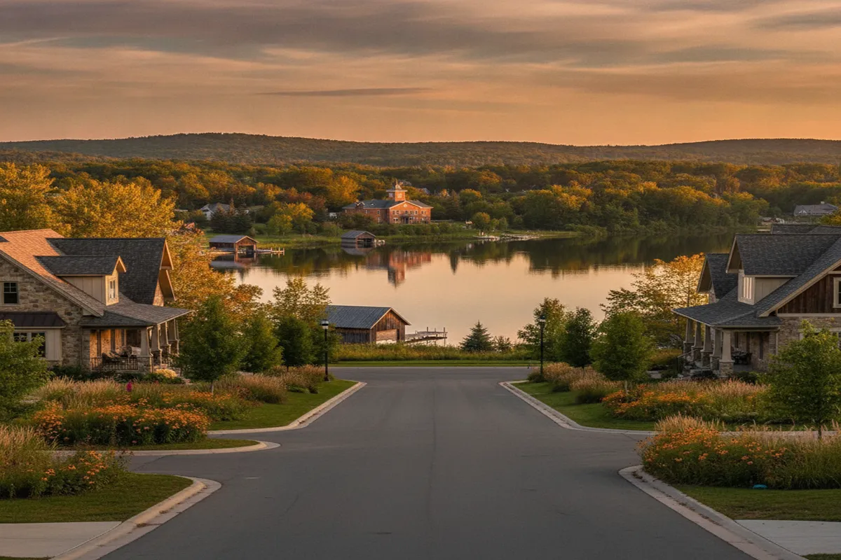 Public restroom locations mapped in Lake Elmo, Minnesota — 8 facilities across zip codes 55042