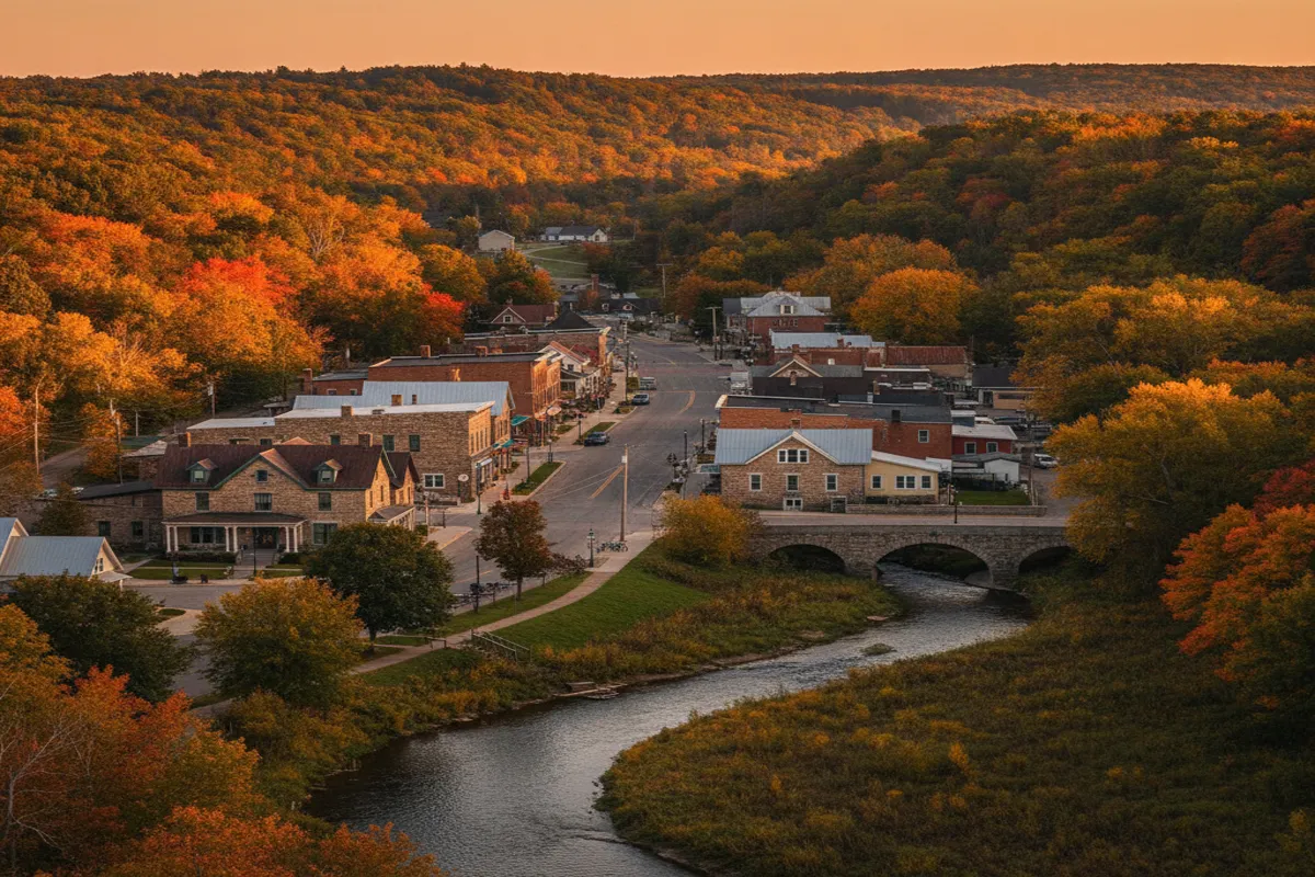 Public restroom locations mapped in Lanesboro, Minnesota — 2 facilities across zip codes 55949