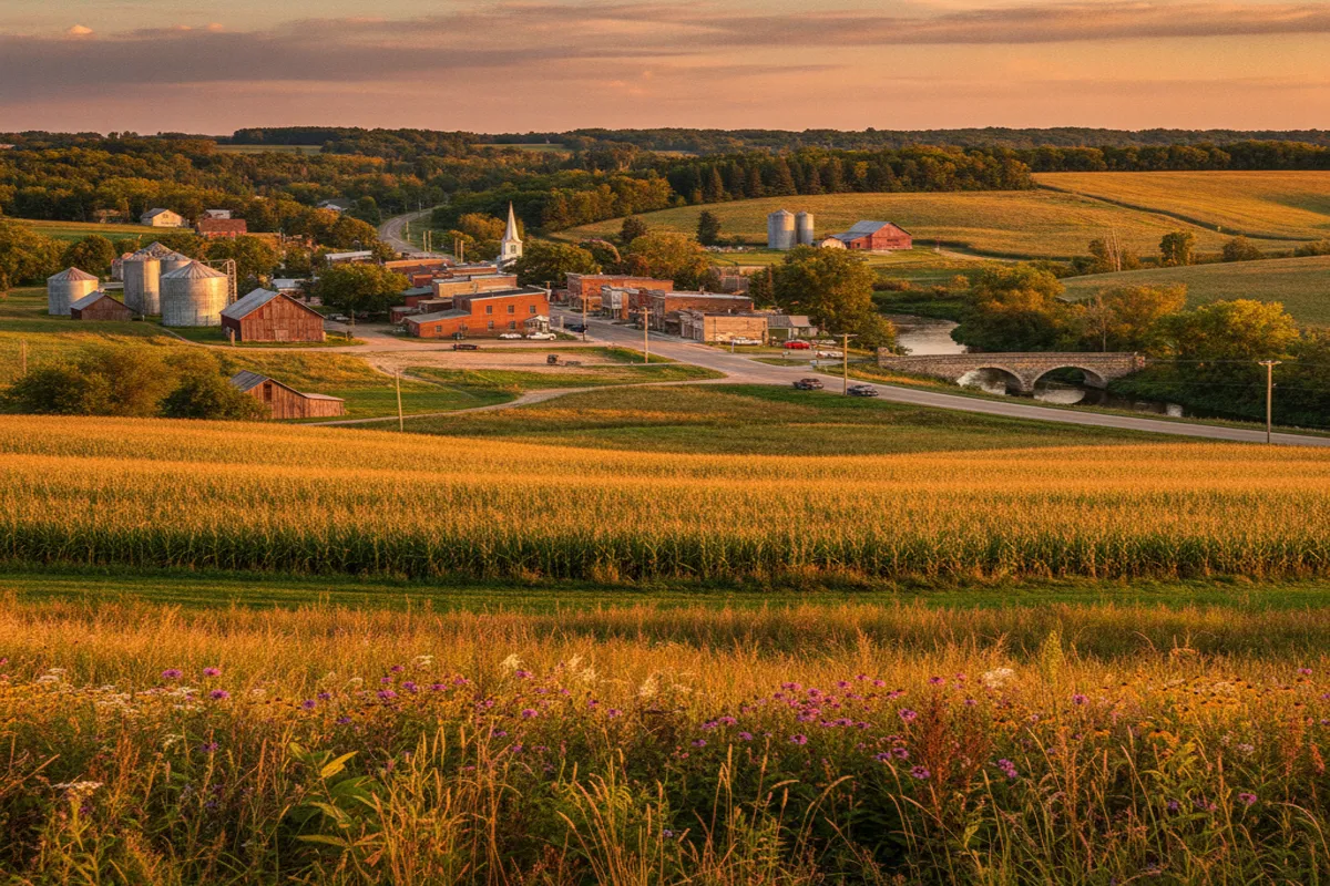 Public restroom locations mapped in Meeker County, Minnesota — 1 facility across zip codes 55324