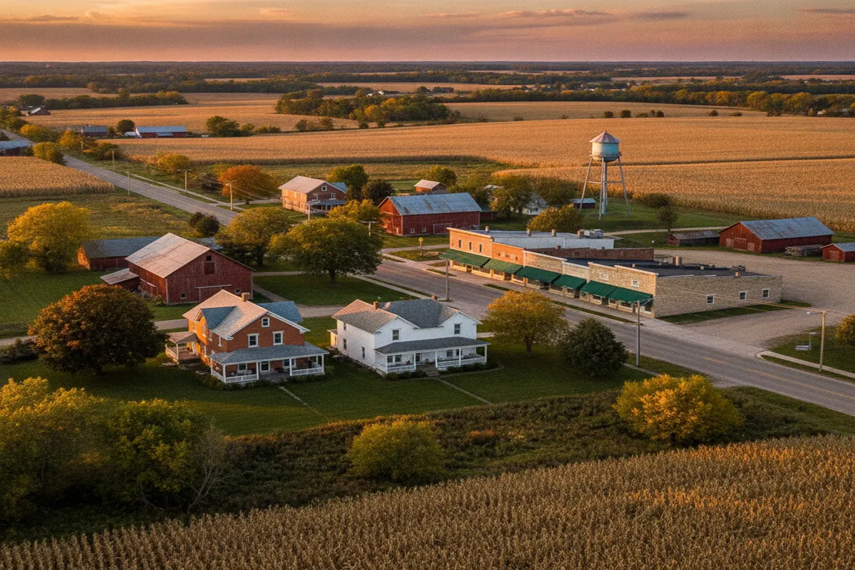 Public restroom locations mapped in New Richland Township, Minnesota — 1 facility across the city