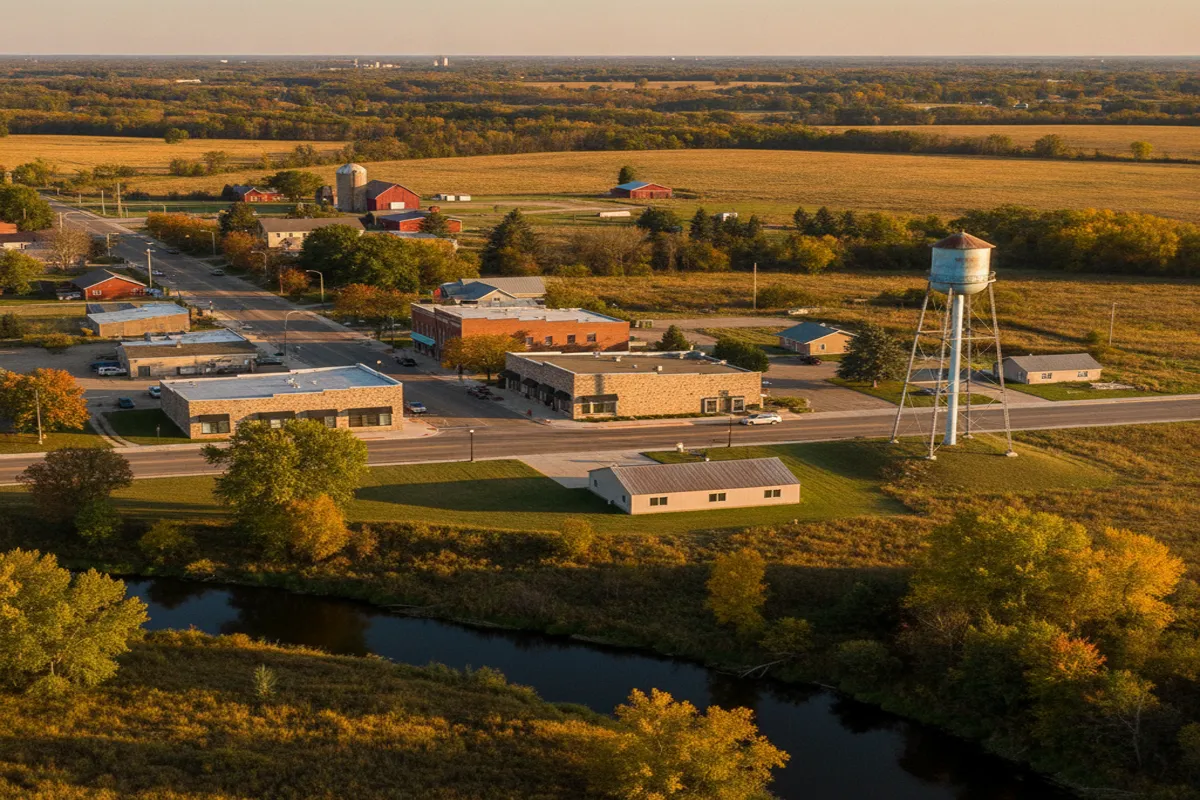 Public restroom locations mapped in North Branch, Minnesota — 7 facilities across zip codes 55056