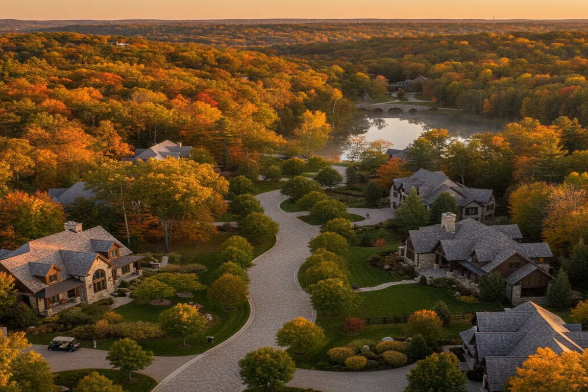 Public restroom locations mapped in North Oaks, Minnesota — 4 facilities across zip codes 55127