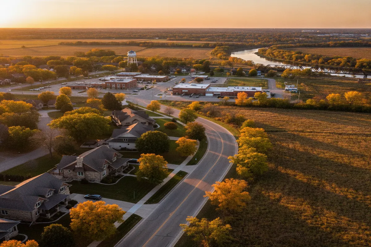 Public restroom locations mapped in Ramsey, Minnesota — 9 facilities across zip codes 55303, 55327