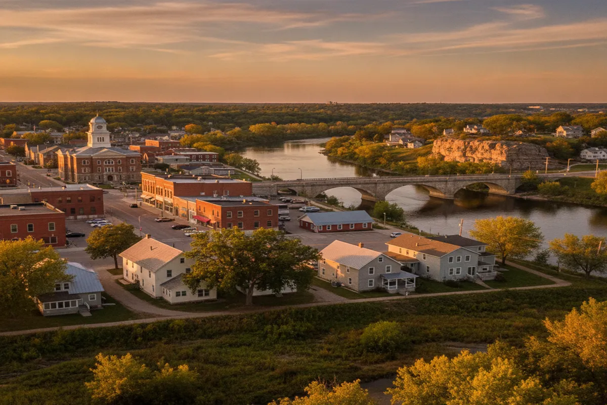 Public restroom locations mapped in Sauk Rapids, Minnesota — 5 facilities across zip codes 56379