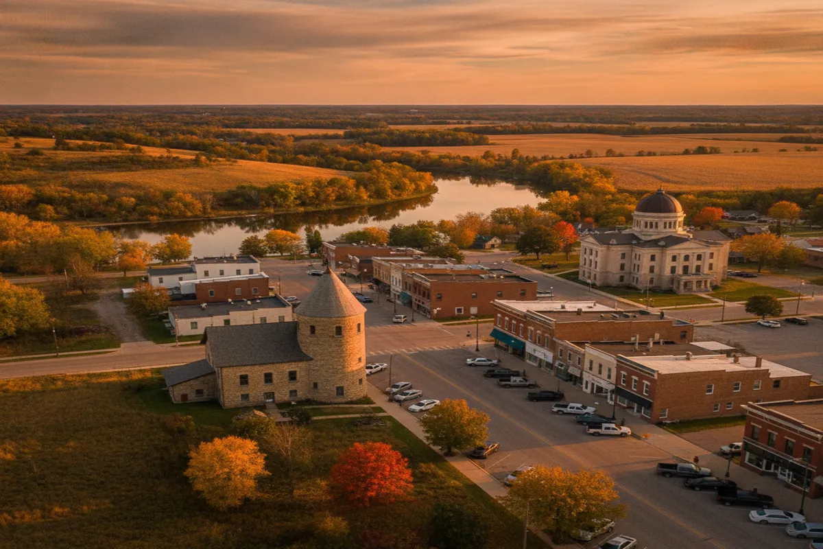 Public restroom locations mapped in Sleepy Eye, Minnesota — 22 facilities across zip codes 56085