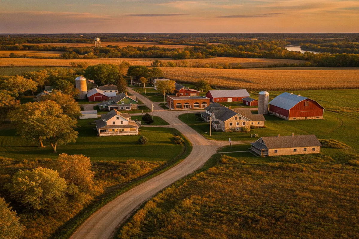 Public restroom locations mapped in Stanton Township, Minnesota — 11 facilities across zip codes 55009