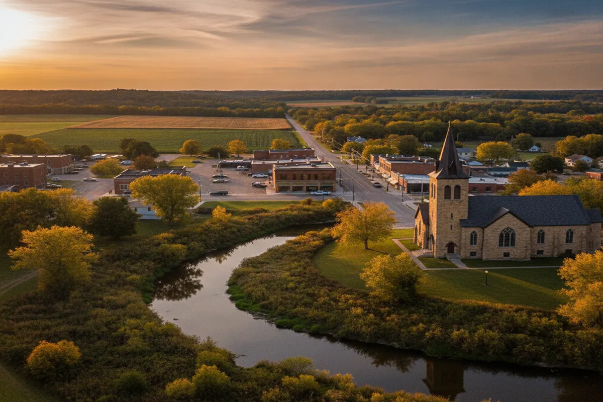 Public restroom locations mapped in Stewartville, Minnesota — 6 facilities across zip codes 55976