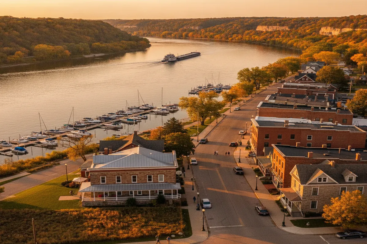 Public restroom locations mapped in Wabasha, Minnesota — 5 facilities across zip codes 55981