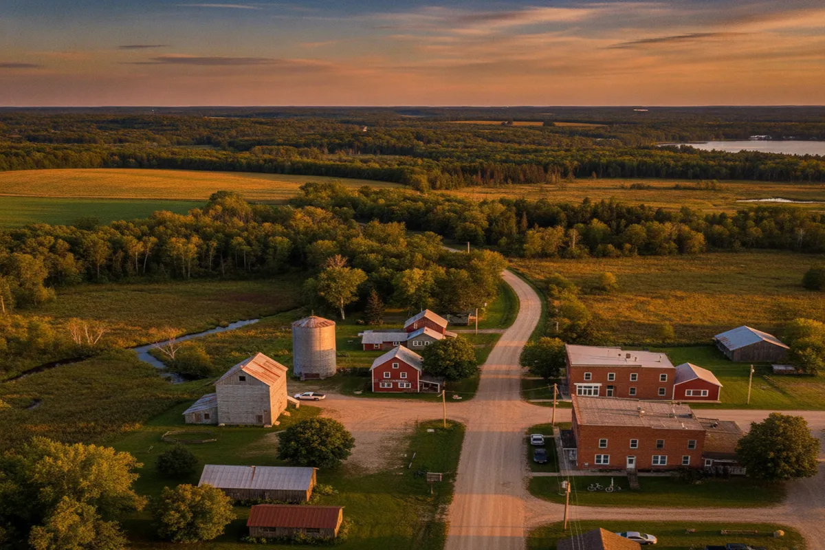 Public restroom locations mapped in Wadena County, Minnesota — 1 facility across the city