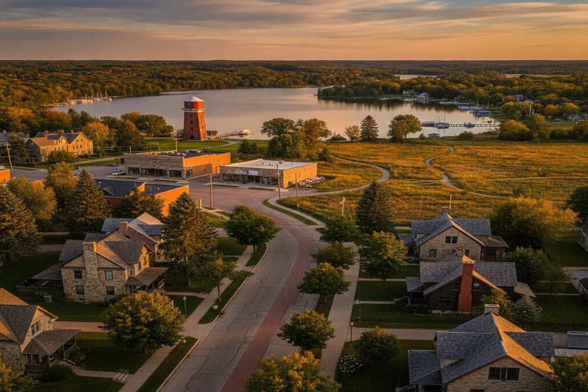 Public restroom locations mapped in White Bear Township, Minnesota — 9 facilities across zip codes 55110