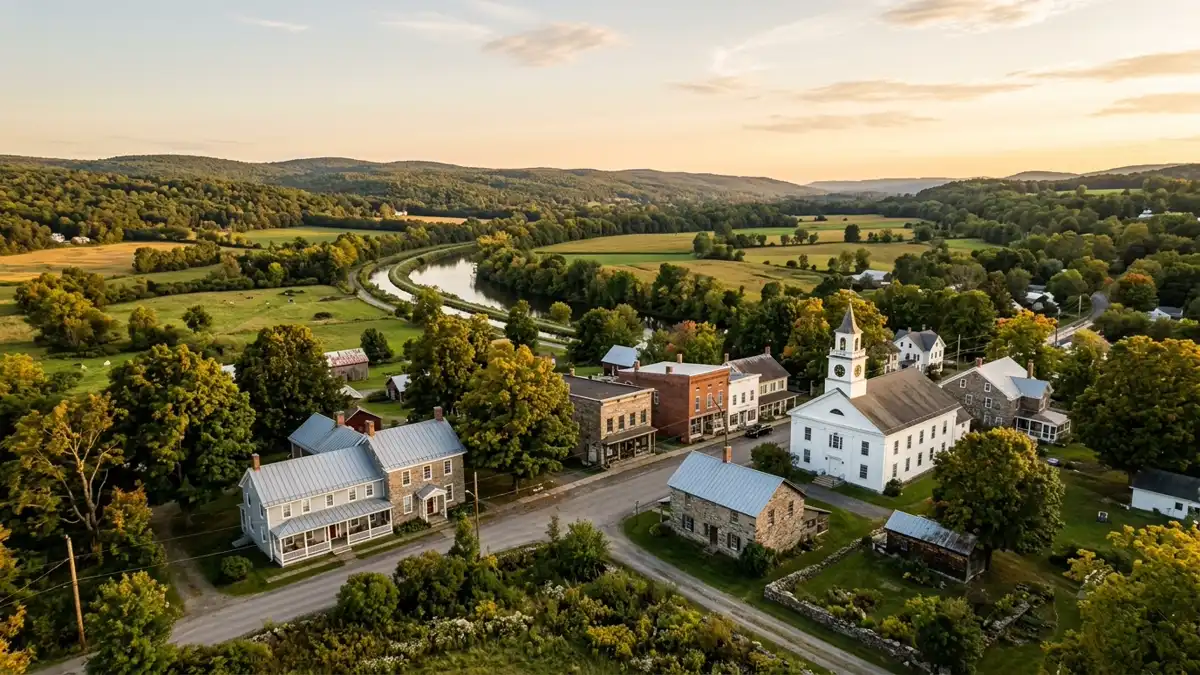Public restroom locations mapped in Town Of Glen, New York — 1 facility across zip codes 12072