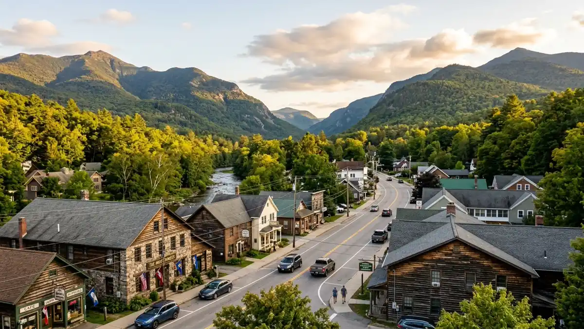 Public restroom locations mapped in Town Of Keene, New York — 43 facilities across zip codes 12943