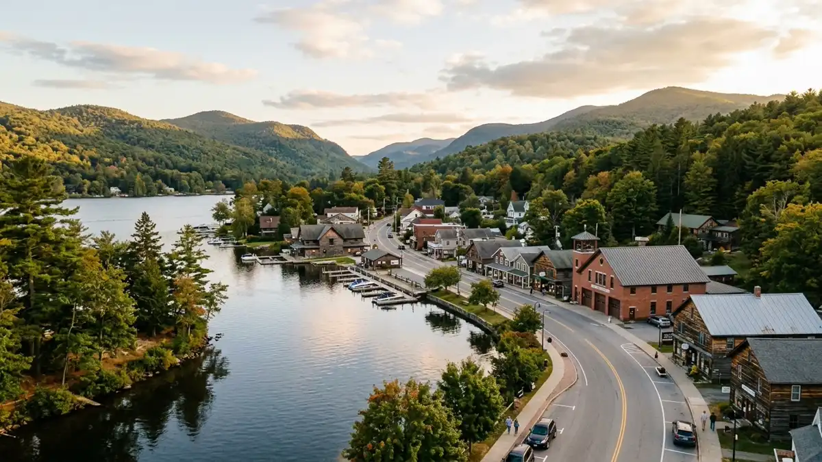 Public restroom locations mapped in Town Of Lake Luzerne, New York — 1 facility across zip codes 12846