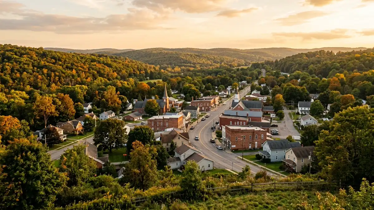 Public restroom locations mapped in Town Of Little Valley, New York — 4 facilities across the city