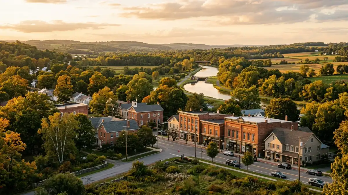 Public restroom locations mapped in Town Of Macedon, New York — 5 facilities across zip codes 14502, 14522