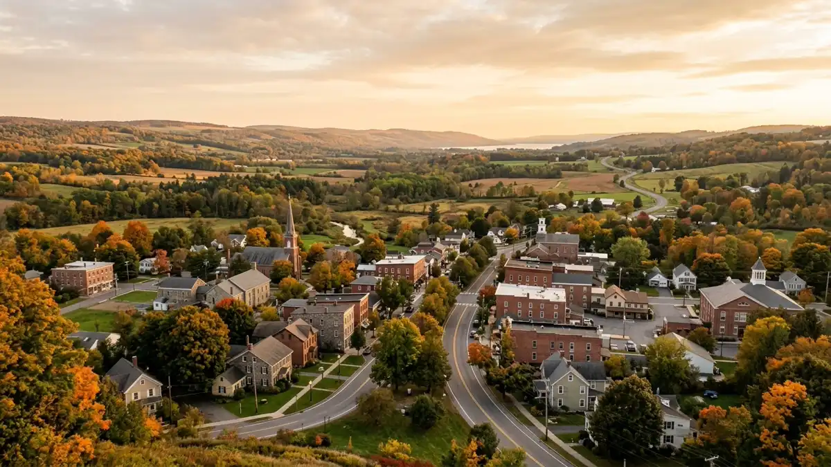 Public restroom locations mapped in Town Of Manchester, New York — 10 facilities across zip codes 14522
