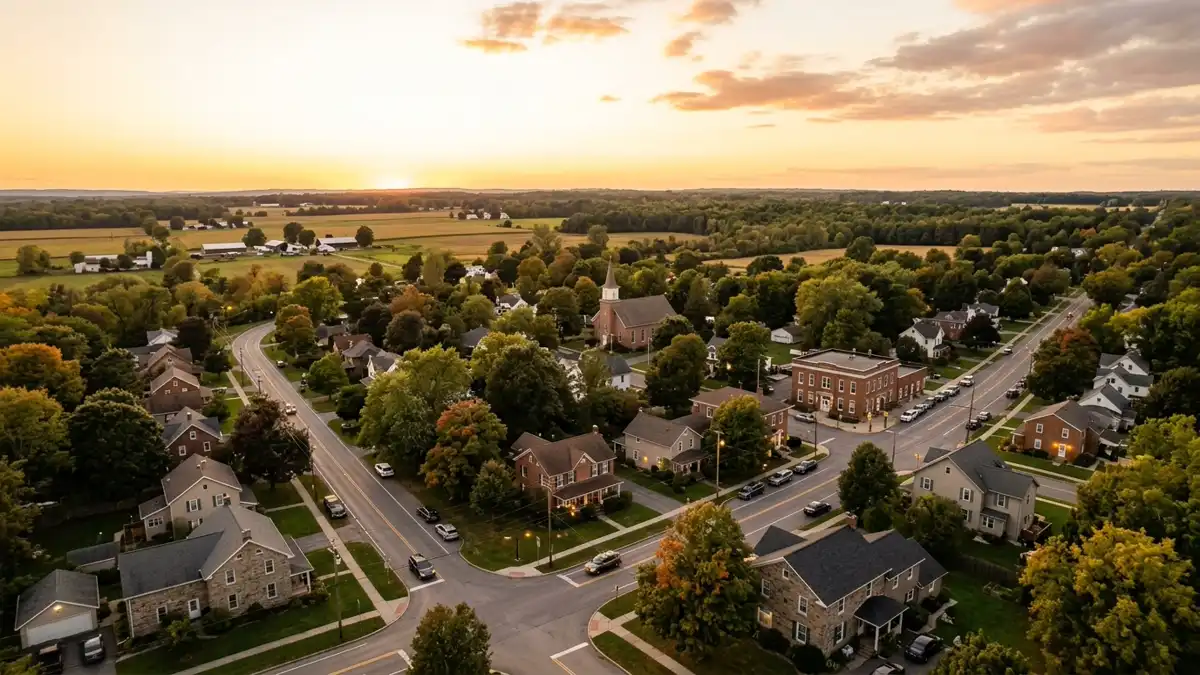 Public restroom locations mapped in Town Of Pendleton, New York — 5 facilities across zip codes 14094