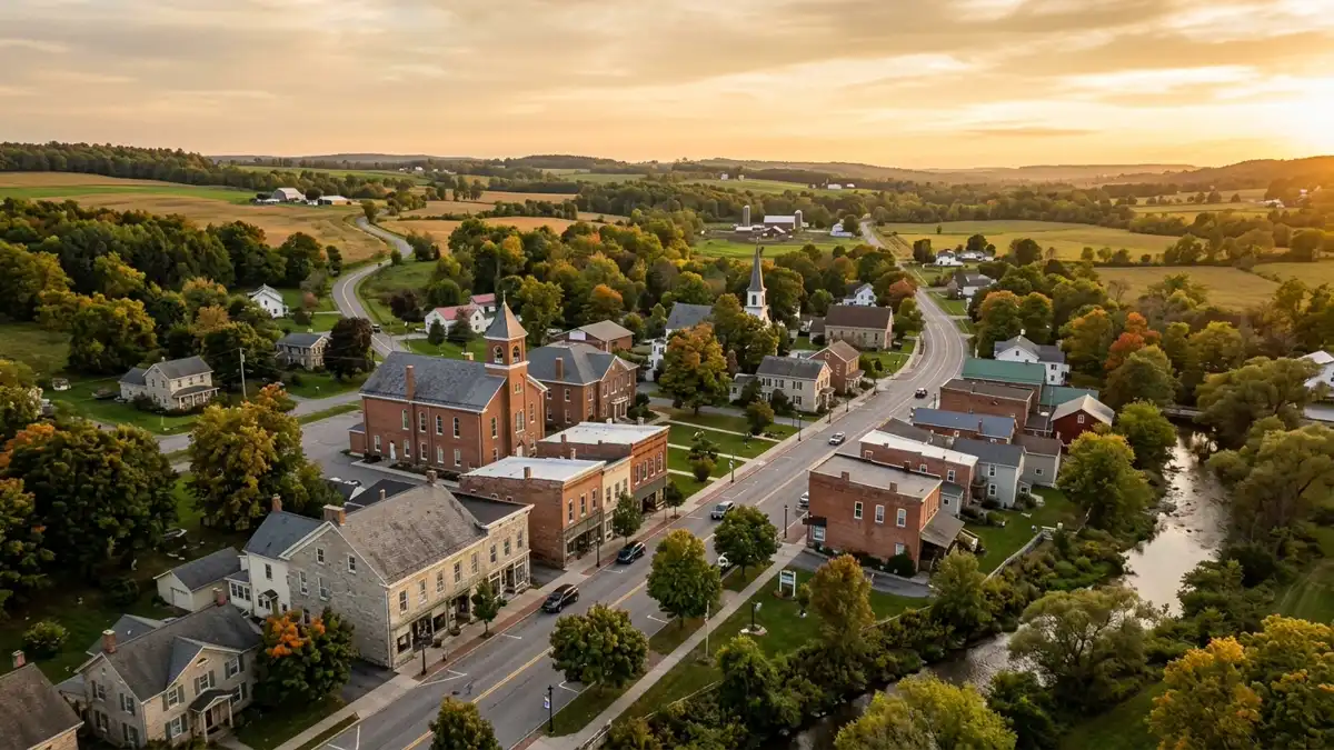 Public restroom locations mapped in Town Of Phelps, New York — 8 facilities across zip codes 14532, 14547
