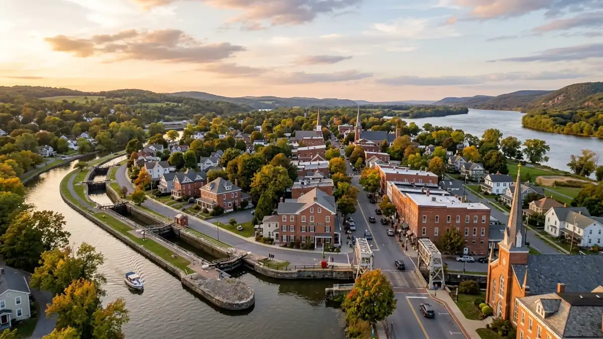 Public restroom locations mapped in Town Of Waterford, New York — 2 facilities across zip codes 12182