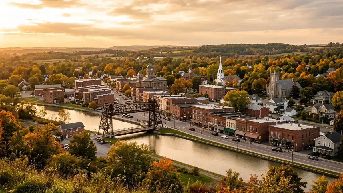 Public restroom locations mapped in Village Of Albion, New York — 1 facility across zip codes 14411