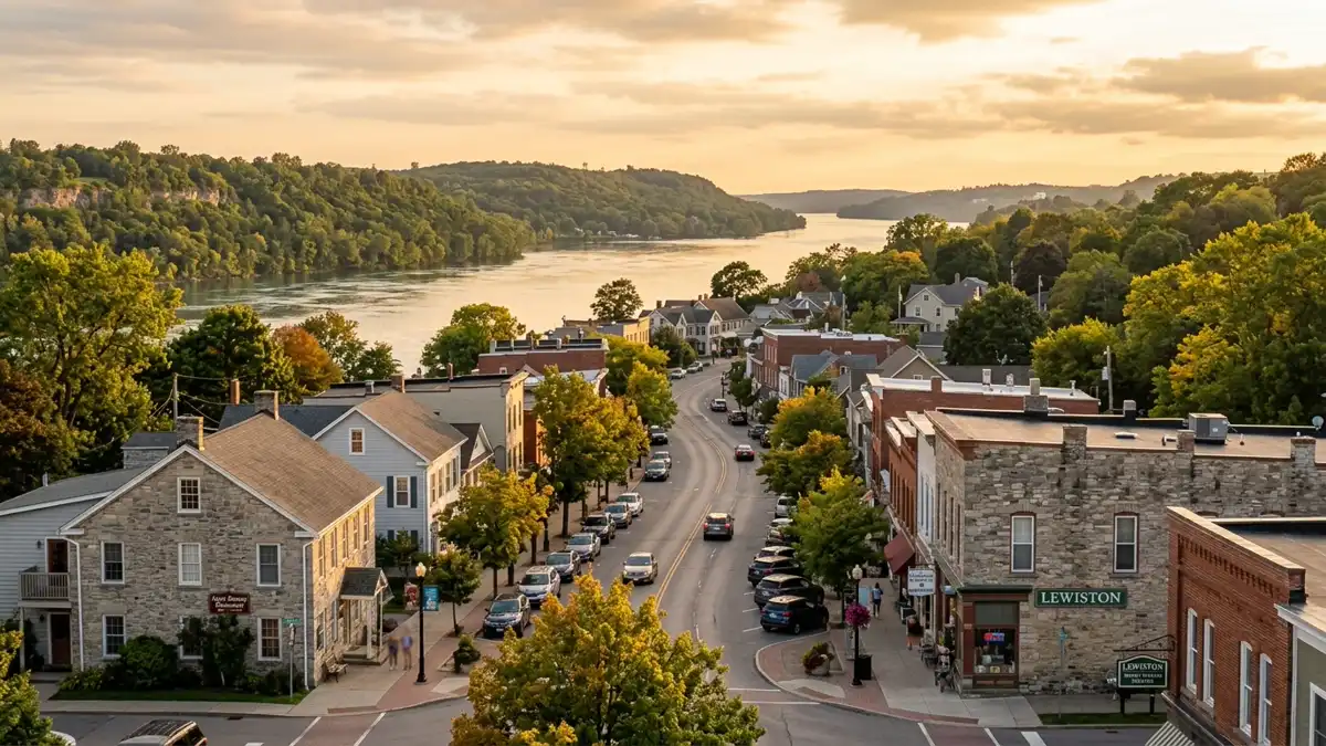 Public restroom locations mapped in Village Of Lewiston, New York — 2 facilities across zip codes 14092