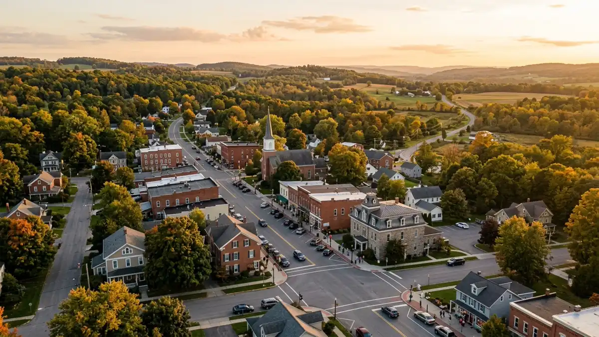 Public restroom locations mapped in Village Of Springville, New York — 2 facilities across zip codes 14141