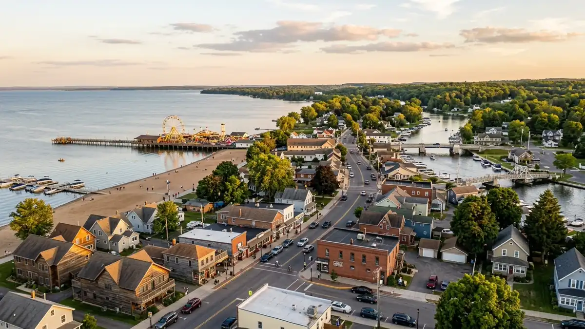 Public restroom locations mapped in Village Of Sylvan Beach, New York — 4 facilities across zip codes 13157