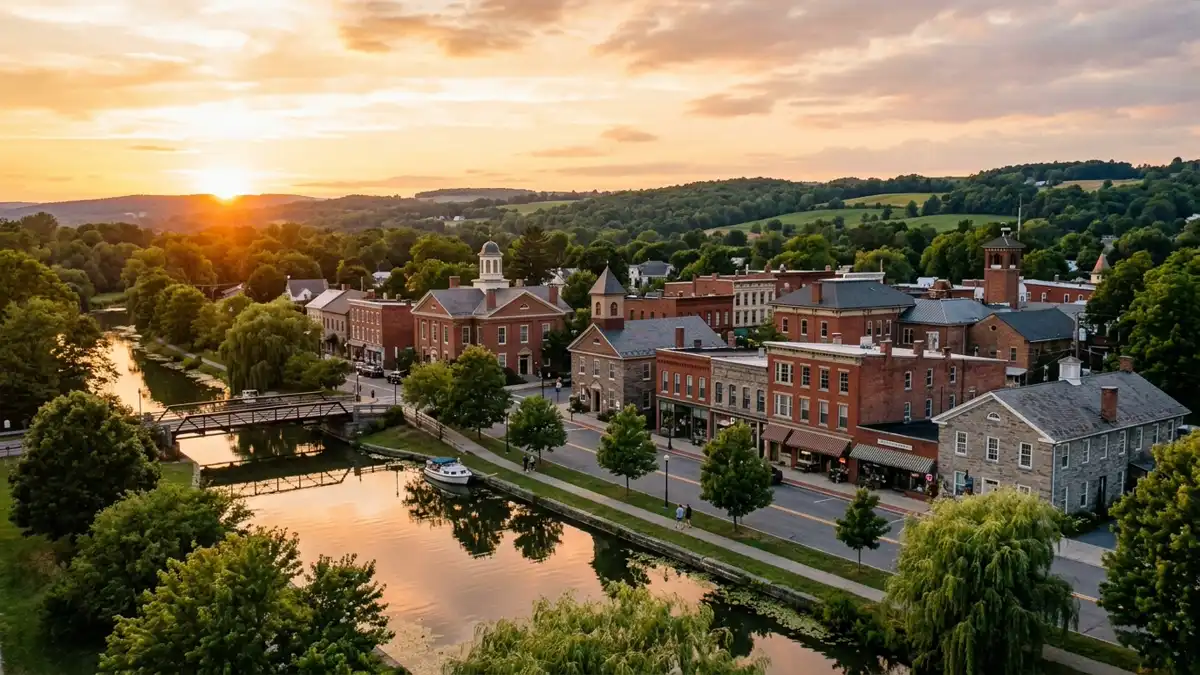 Public restroom locations mapped in Village Of Waterloo, New York — 4 facilities across zip codes 13165