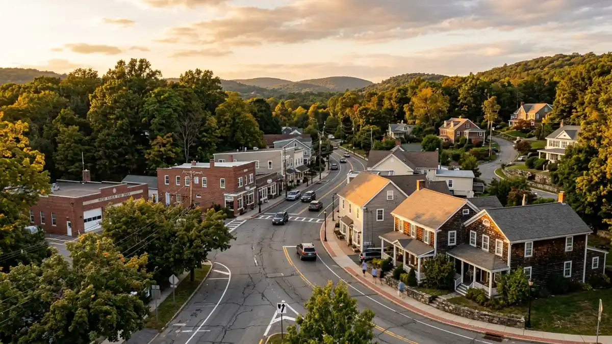 Public restroom locations mapped in West Nyack, New York — 8 facilities across zip codes 10994
