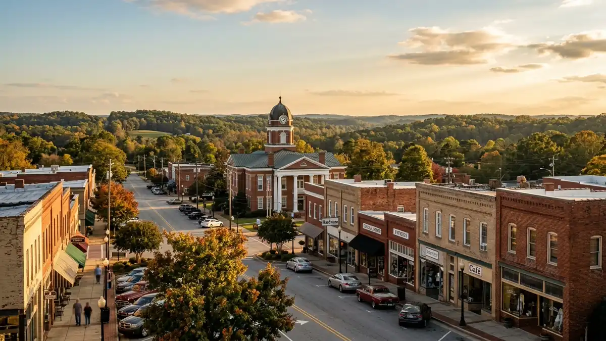 Public restroom locations mapped in Anson County, North Carolina — 4 facilities across zip codes 28007