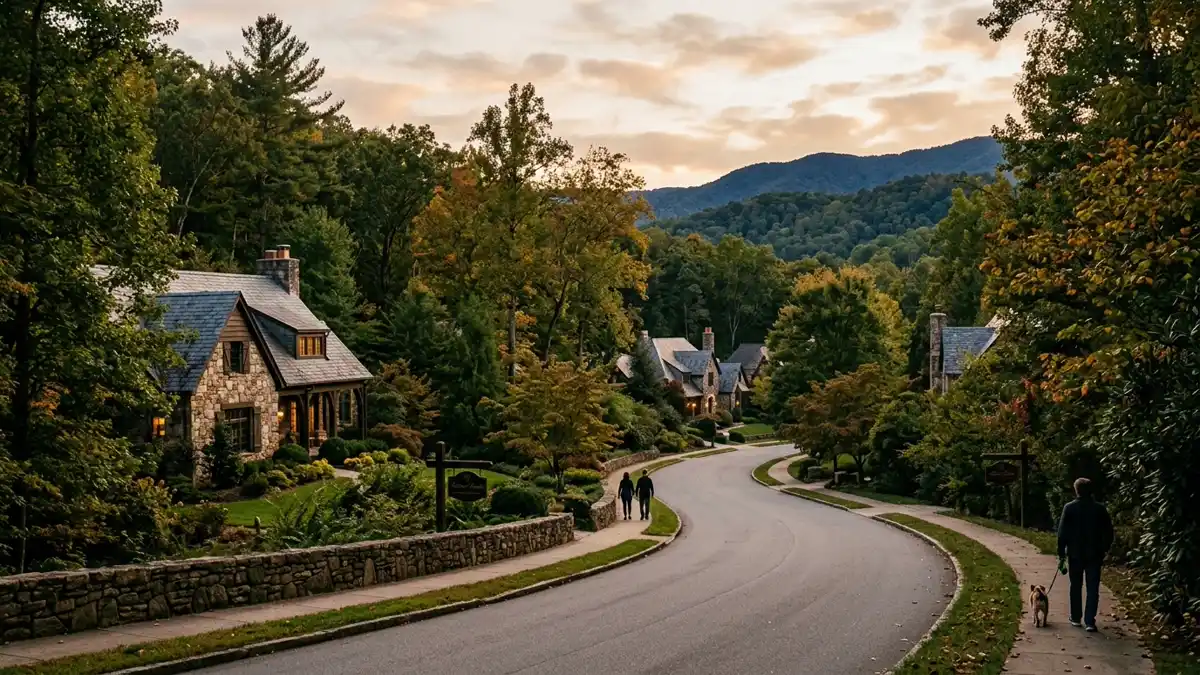 Public restroom locations mapped in Biltmore Forest, North Carolina — 1 facility across zip codes 28802