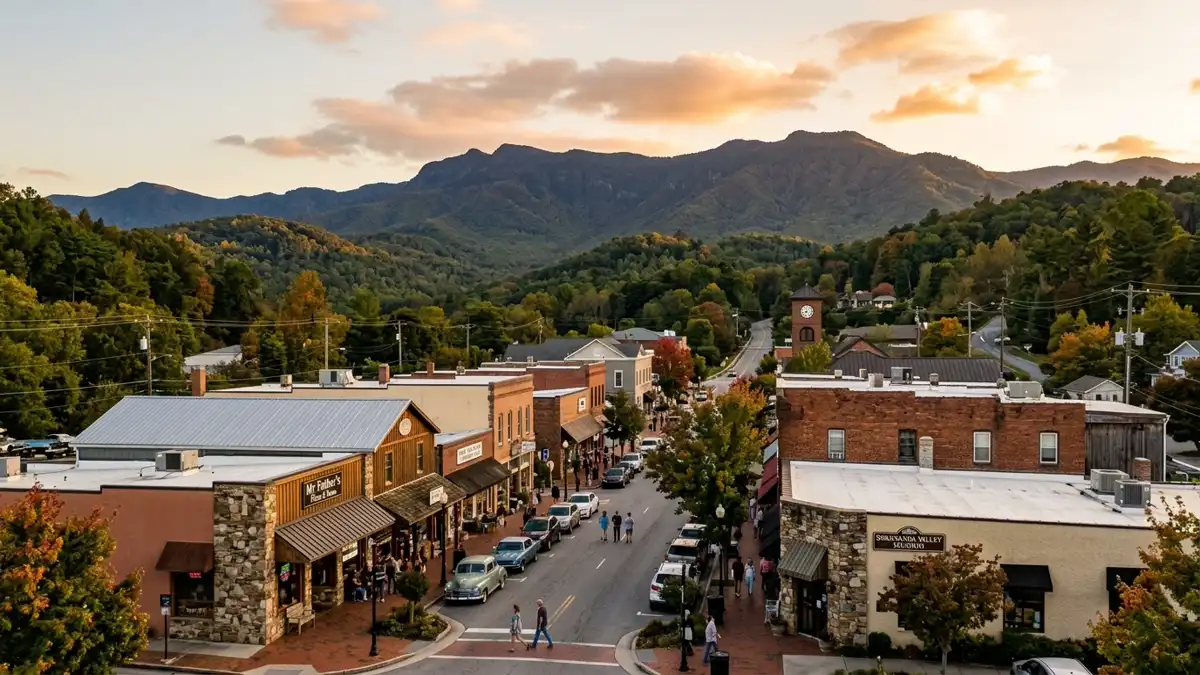 Public restroom locations mapped in Black Mountain, North Carolina — 4 facilities across zip codes 28711