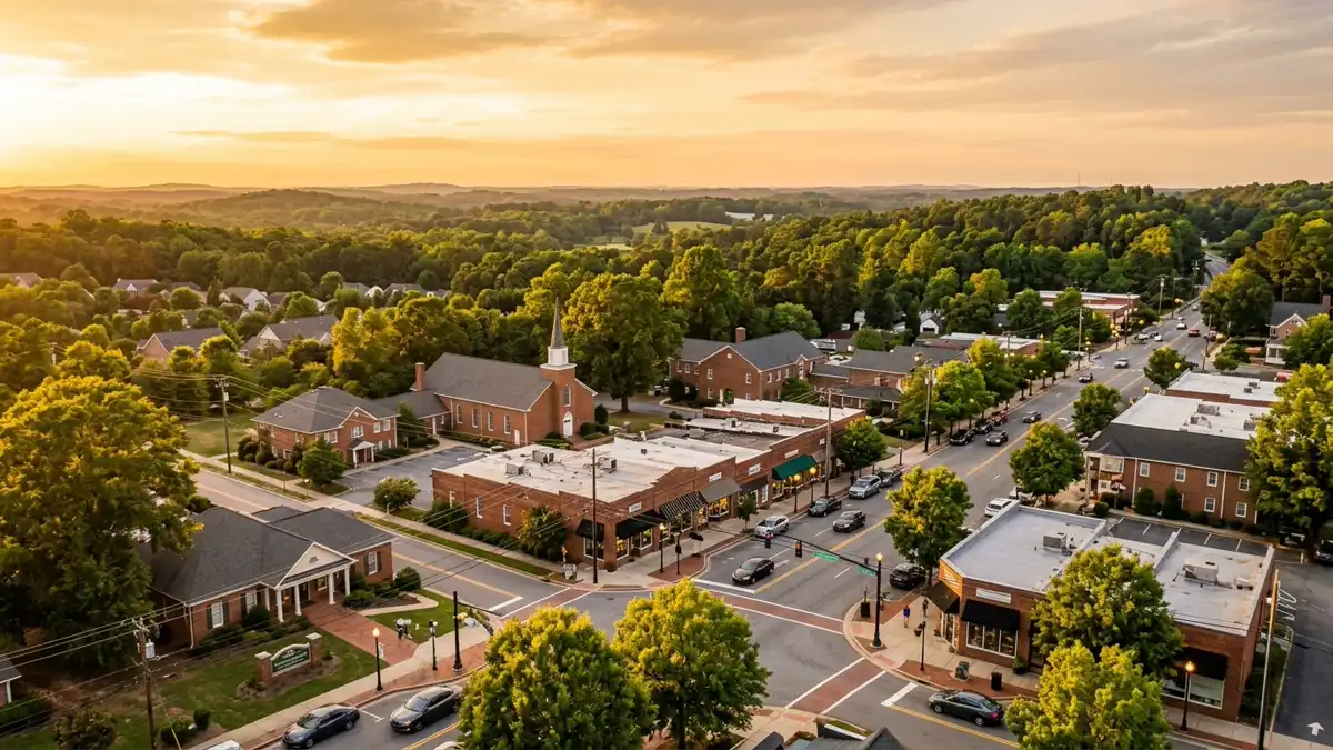 Public restroom locations mapped in Clemmons, North Carolina — 5 facilities across zip codes 27012