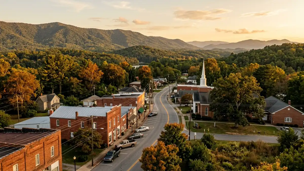 Public restroom locations mapped in Connelly Springs, North Carolina — 8 facilities across zip codes 28612