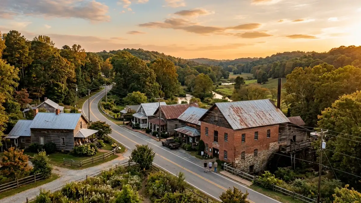 Public restroom locations mapped in Dimmocks Mill, North Carolina — 4 facilities across zip codes 27278