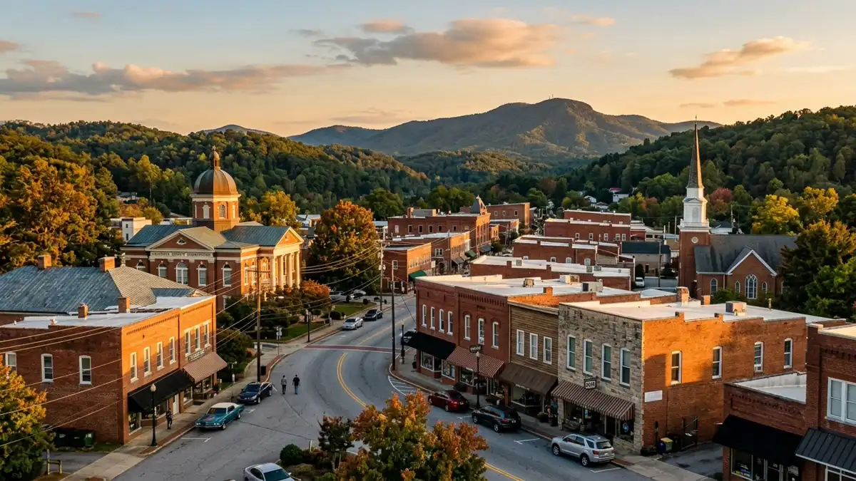 Public restroom locations mapped in Lenoir, North Carolina — 2 facilities across zip codes 28645